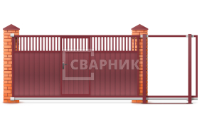 Раздвижные ворота для гаража 4000×2000 СВВ-3799