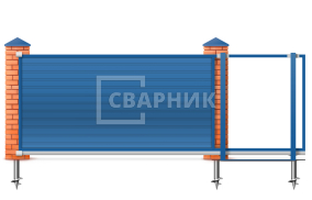 Автоматические ворота Найс 2250×2550 СВВ-3000