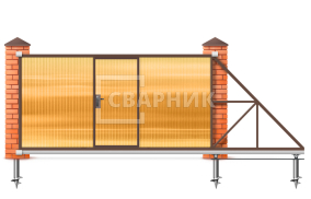 Ворота Найс 3000×2000 СВВ-3021