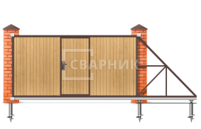 Ворота с установкой 2000×3000 СВВ-3563