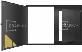 Комплект ворот с ковкой ВГМ-66