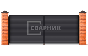 Ворота распашные Каме 2250×1750 СВВ-5640