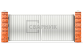 Двупольные ворота 1750×2500 СВВ-5880
