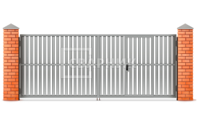 Ворота распашные Alutech 1750×2250 СВВ-5484