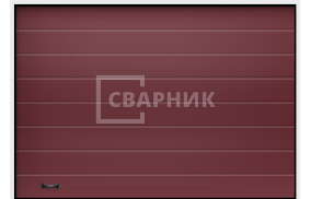 Ручные секционные ворота 2250×2500 СВВ-7961