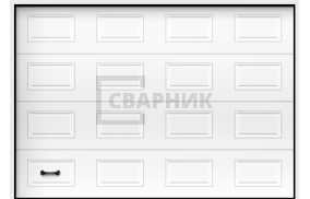 Секционные промышленные ворота с вертикальным подъемом 2750×2125 СВВ-7587