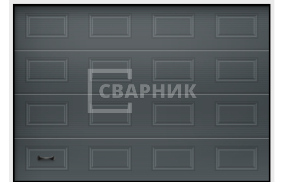 Утепленные секционные ворота 2500×2125 СВВ-7712