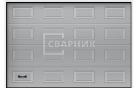 Ворота секционные Алютех Prestige 3000×2250 СВВ-8972
