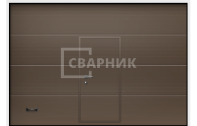 Ворота Алютех 4000×4000 СВВ-8632