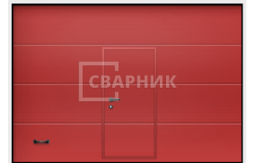 Ворота секционные 4х4 СВВ-8381