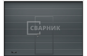 Теплые гаражные ворота подъемные 2750×2125 СВВ-7760