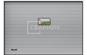 Ворота въезд на территорию 2125×3000 СВВ-7707