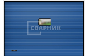 Противопожарные ворота Алютех 4000×2500 СВВ-8572
