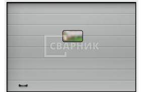 Alutech Trend ворота секционные подъемные 2250×3000 СВВ-8920