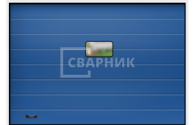 Ворота гаражные подъемные Дорхан Люкс 3000×2500 СВВ-9016