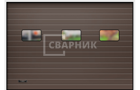Подъемные ворота 5000×5000 СВВ-8463