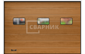Ворота секционные 5 м СВВ-8422