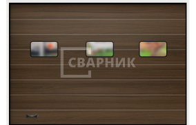 Ворота секционные 5×5 СВВ-8430
