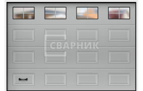 Ворота открывающиеся вверх 2250×3000 СВВ-7834
