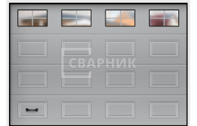 Секционные гаражные ворота Hormann 2125×3000 СВВ-7417
