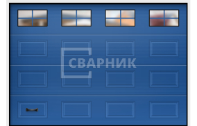Ворота ручные секционные 3000×2250 СВВ-7965