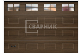 Гаражные ворота пподъемно-поворотные автоматические 2125×3000 СВВ-9058