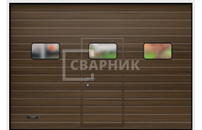 Противопожарные ворота Алютех 4500×2500 СВВ-8534