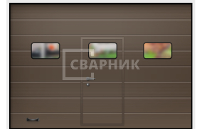 Ворота промышленные Hormann 2500×4500 СВВ-8721