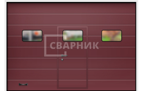Промышленные ворота Херман 2000×3000 СВВ-8715