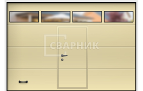 Ворота 4 на 4 СВВ-8398