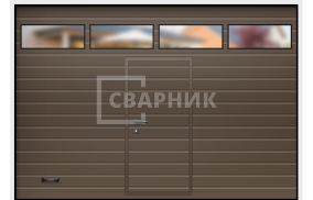 Секционные противопожарные ворота 3000×3000 СВВ-8501