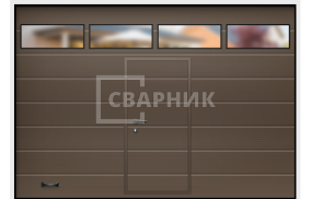 Противопожарные ворота Дорхан 4500×2000 СВВ-8612