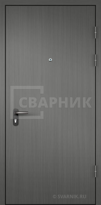 Тамбурная дверь в подъезд с МДФ ДТ-35 — фото 1