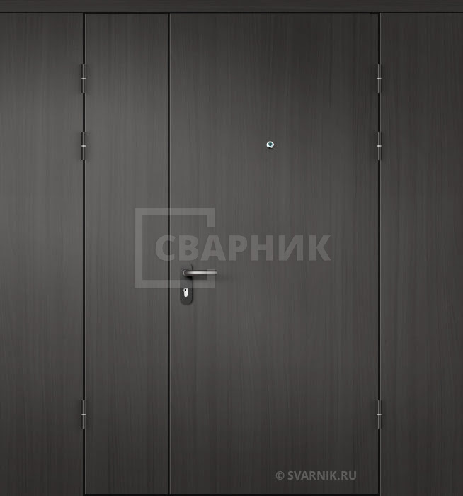 Дверь тамбурная глухая с перегородкой и утеплением ДТ-211 — фото 1
